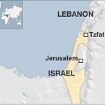Tzfat Israel Map